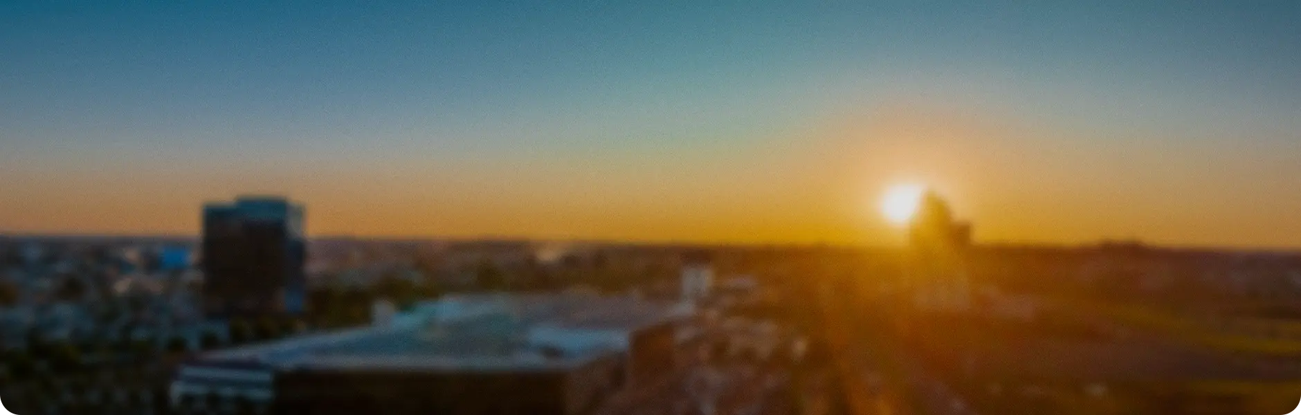 Pôr do sol na Cidade dos Lagos